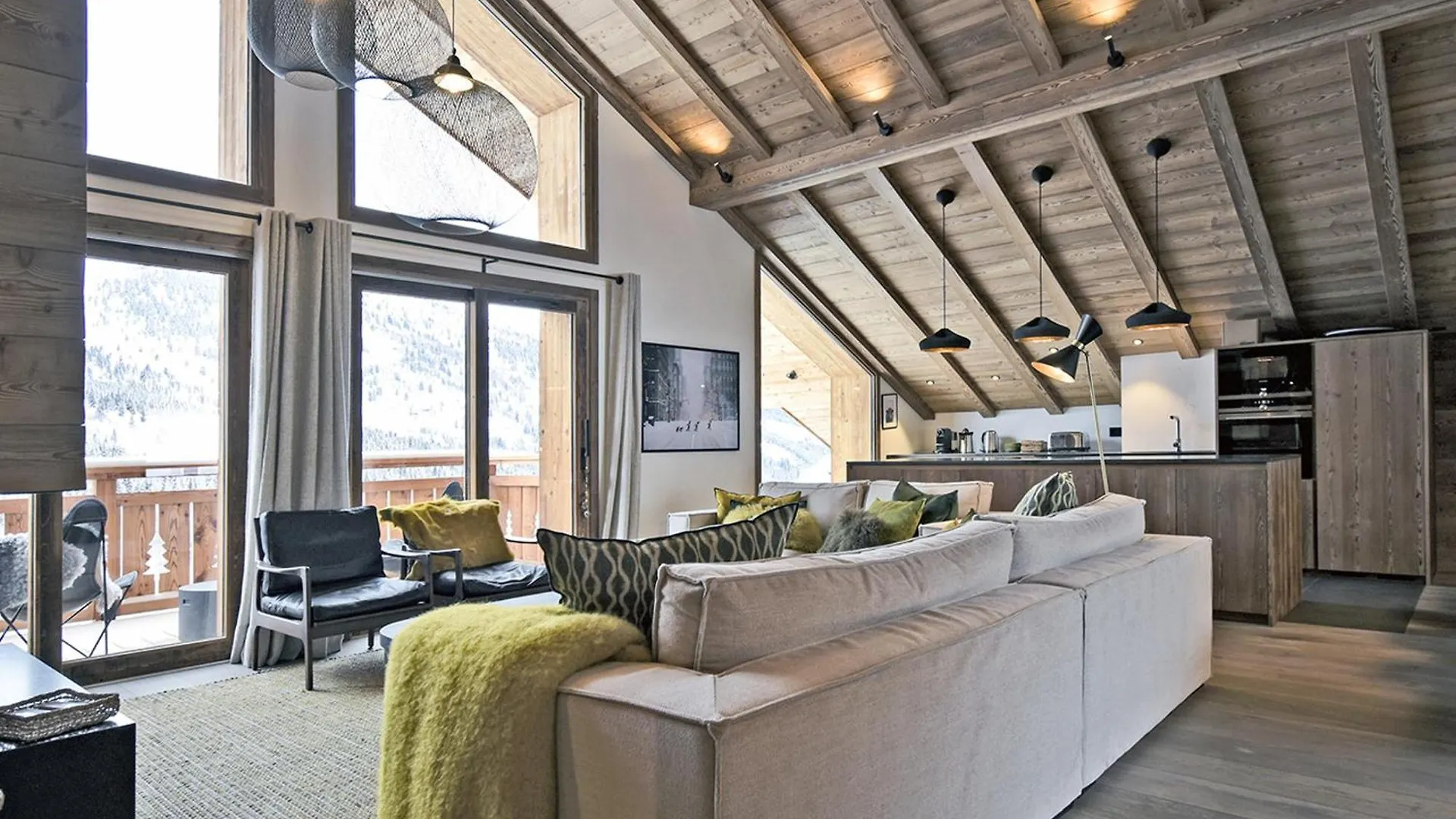 Apartment Penthouse Luxueux Avec 5 Chambres Et Conciergerie 5* A Meribel - Fr-1-613-29